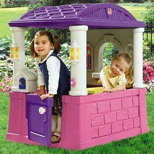 NEW STEP2 FOUR SEASONS TODDLER PLAYHOUSE IN PINK/PURPLE