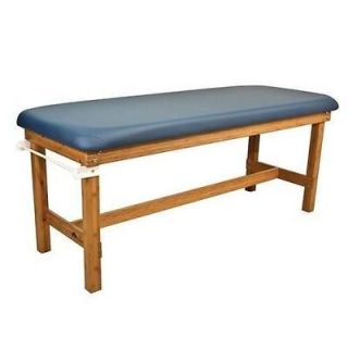   Hardwood Treatment Rectangular Therapy Table Face Rest Chiropractic