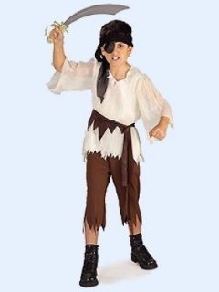 Rubies Halloween Child Pirate Boy Costume Small 4 6 Fits 3 4 Year Olds 