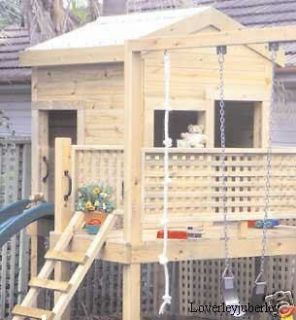 Doll House, Playhouse, Wendyhouse, Treehouse, Detailed PDF Plans On a 