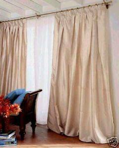 pinch pleat drapes in Curtains, Drapes & Valances
