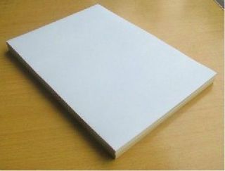 A4 White [MATT] Plain Self Adhesive Sticker Paper Sheet Address Label