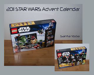 New 2011 Lego 7958 Advent Calendar with Santa Yoda NIMSB