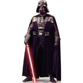 STAR WARS Collector LIFE SIZE POSTER Cardboard Stand Cutout DARTH 