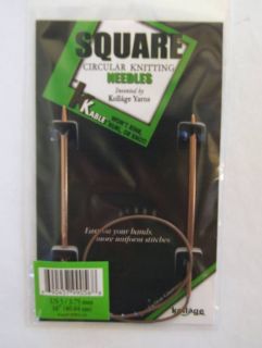 Kollage Square Circular Knitting Needles 24 ORIGINAL