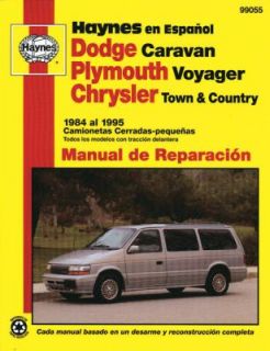 Dodge Caravan, Plymouth Voyager, Chrysler Town and Country 1984 95 by 