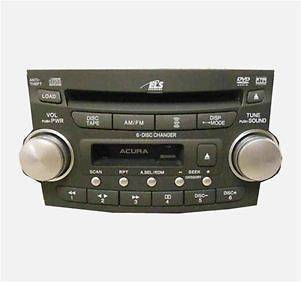 Acura 2004 on 04 2004 05 2005 06 2006 Acura Tl 6 Disc Cd Cassette Player Radio Oem