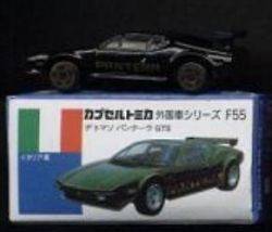   TOMY MINI TOMICA CAPSULE RACE CAR DE TOMASO PANTERA GTS IN BOX 8.F55