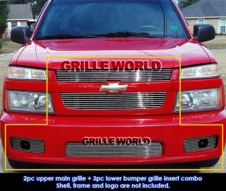   Chevy Colorado Xtreme Billet Grille Grill Combo Insert (Fits Colorado