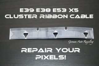 BMW E38 E39 X5 Speedometer Cluster Display Pixel Ribbon (Fits BMW)