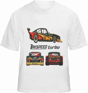 Ford Capri T shirt Zakspeed Turbo Rally Car Blueprint Plans Tribute 