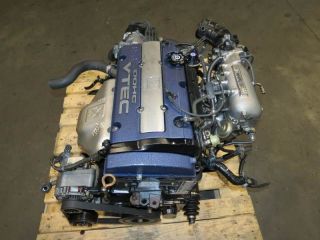 97 01 Honda Accord H23A Engine Prelude 2.3L Vtec Blue Top JDM Swap 