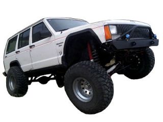 Jeep XJ Cherokee Front Offroad Bumper with Brush Guard