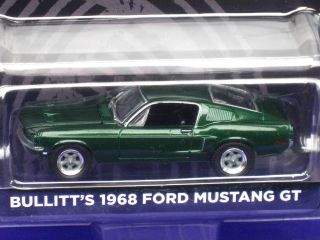 FORD MUSTANG GT 1968 STEVE MCQUEEN BULLITT GREENLIGHT 44630 164 NEW 