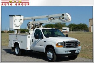 2001 F 450 Versalift 38 Bucket Truck One Owner CALL NOW TOLL FREE 877 