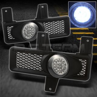 97 98 F150 EXPEDITION HYPER WHITE FULL LED FOG LIGHTS LAMPS w/SWITCH 