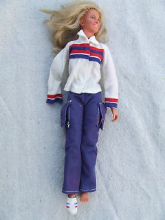 The Bionic Woman by Kenner Dolls 1974 w OSI Outfit Lindsay Figure Doll 