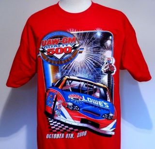 NASCAR UAW GM Quality 500 Motor Speedway Charlotte T Shirt NWOT 