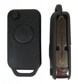 MERCEDES REMOTE KEY KEYLESS FOB REPLACEMENT CASE ONE BUTTON FLIP KEY 