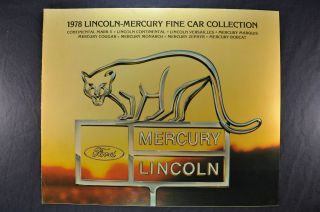 1978 Lincoln Continental, Mark V, Versailles Mercury, Cougar Monarch 