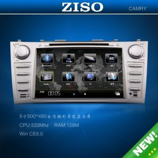 touch screen Car Radio DVD Player Toyota Camry GPS+MAP,PIP,IPHONE 