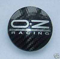 OZ RACING SUPERTURISMO GT GENUINE CENTRE CAP & BADGE M595 63MM CARBON 