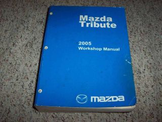 Mazda Tribute repair manual