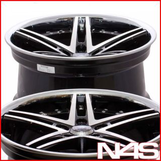 20 MERCEDES BENZ CLS550 CLS63 ROHANA RC5 BLACK CONCAVE STAGGERED 