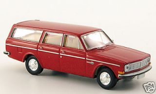 wonderful modelcar VOLVO 145 WAGON 1967 in rubyred