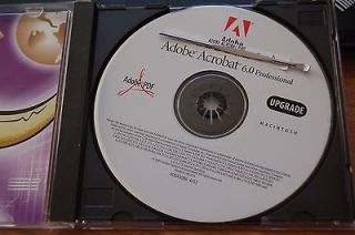 Adobe Acrobat 6.0 Professional Upgrade For Macintosh with Serial 