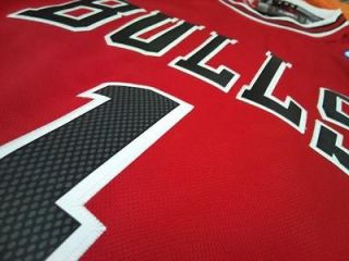 Derrick Rose Chicago Bulls NBA jersey size Small Red swingman rev 30