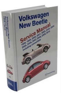 NEW VW Volkswagen Beetle 1998 2010 Repair Service Manual book VB10 