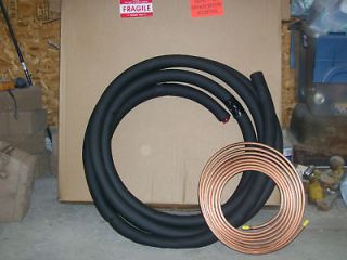 heat pump/ a/c Copper Refrigeration Line Set 3/8 x 11/8 x 25 foot