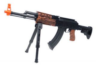 AK47 Sniper Rifle with Bipod FPS 260 Airsoft Assault Machine Gun 