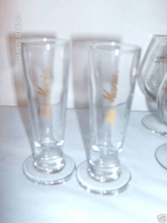 Two Shot Glasses Libbey Tia Maria VGC Barware Drinking