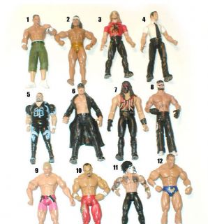  WWF TNA JAKKS Wrestling 6 Figure Collection   YOU CHOOSE THE FIGURE