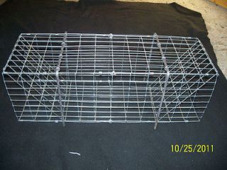 8x8 folding muskrat colony traps, trapping animal control