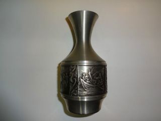 pewter vase in Metalware