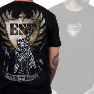 ESP GUITAR AND BASS Grave Rocker M L XL XXL tee t Shirt NEW