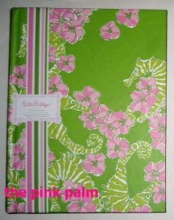 LILLY PULITZER Pink & Green FLOATERS Large 200 Picture Photo Album NEW 