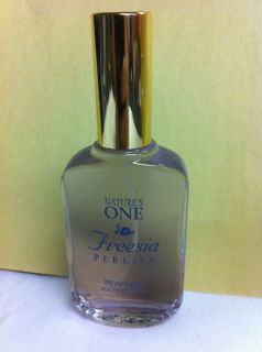 PERLIER NATURES ONE FREESIA PERFUME ALCOHOL   FREE NEW