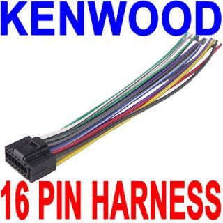   WIRE WIRING HARNESS 16 PIN CD RADIO STEREO FAST FREE SHIPPING USA