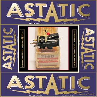 Astatic 716D NEEDLE CARTRIDGE FOR ADMIRAL WESTINGHOUSE record players