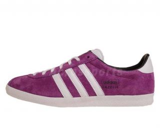 Adidas Originals Gazelle OG W Purple Suede White 2012 Womens Casual 