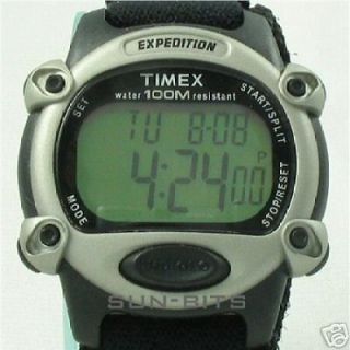 NEW Timex Digital EXPEDITION Indiglo 100m Watch T48061 48061 Fastwrap 
