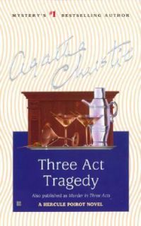 Three Act Tragedy by Agatha Christie 2004, Paperback