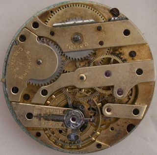 Vacheron Constantin Pocket watch movement & Dial 42 mm Stem to 12 