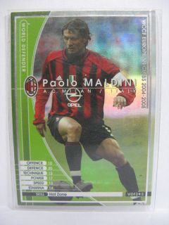 WCCF 04 05 WDF3 Paolo MALDINI AC Milan Italy Hot Zone