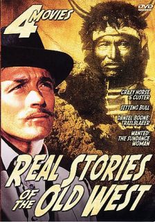Real Stories of the Old West   Four Movies on Two DVDs DVD, 2003, 2 
