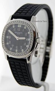 Patek Philippe Ladies 4961 Aquanaut Luce Steel & Diamonds Watch 